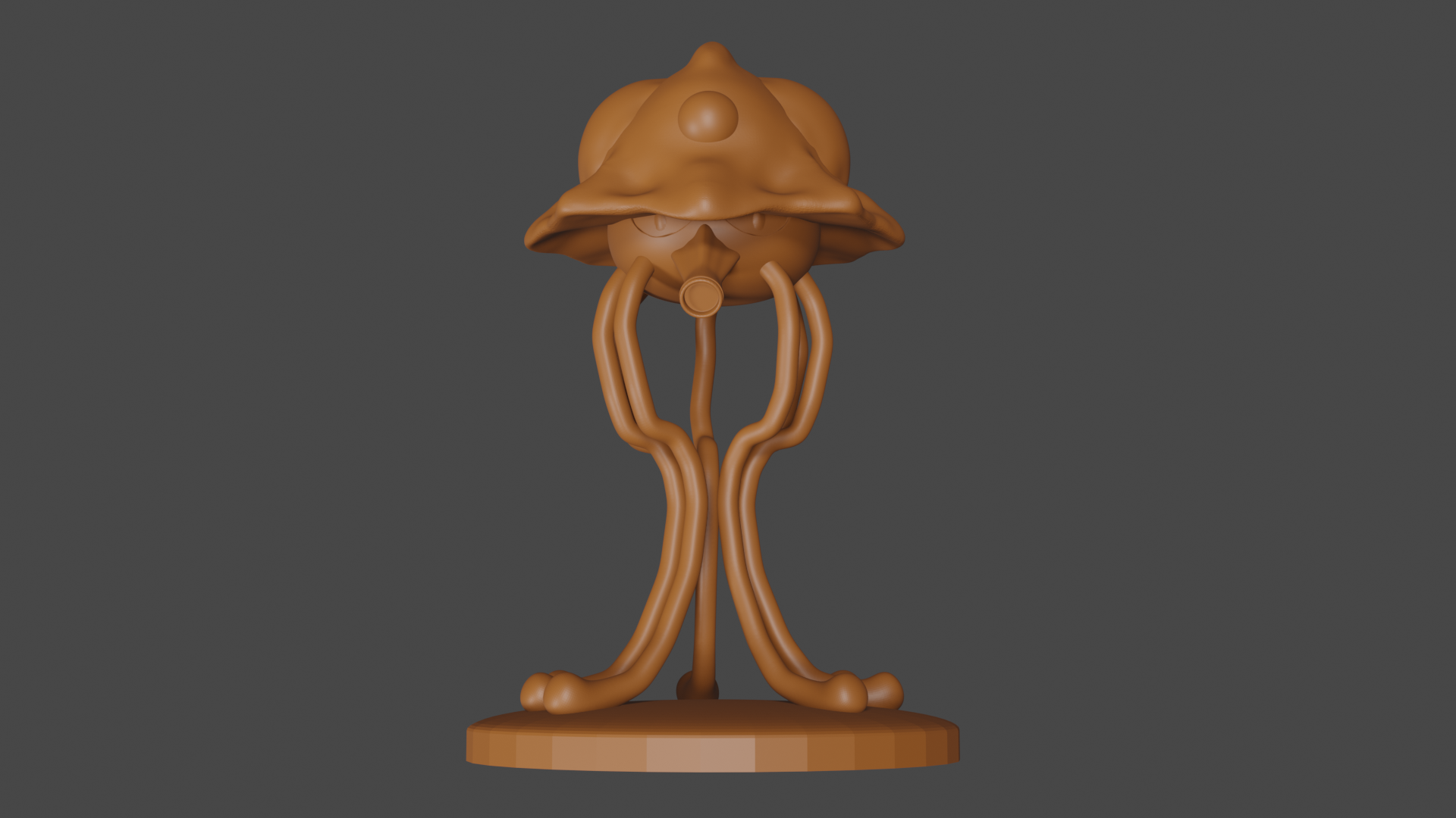 Pokemon inspired, Toedscruel, Tabletop DnD miniature