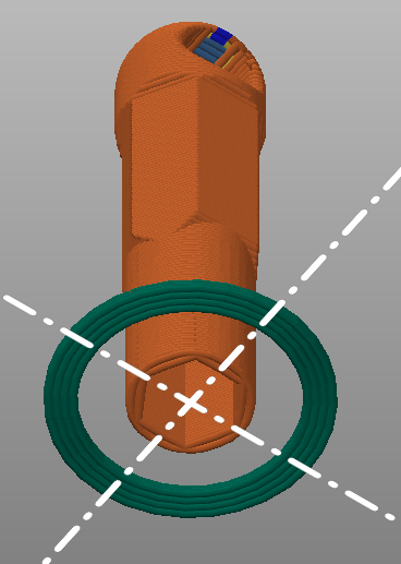 Miniatura 9 do modelo 3D KeyChain Screwdriver