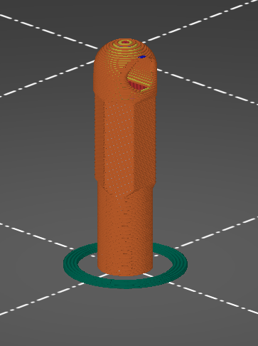 Miniatura 8 do modelo 3D KeyChain Screwdriver