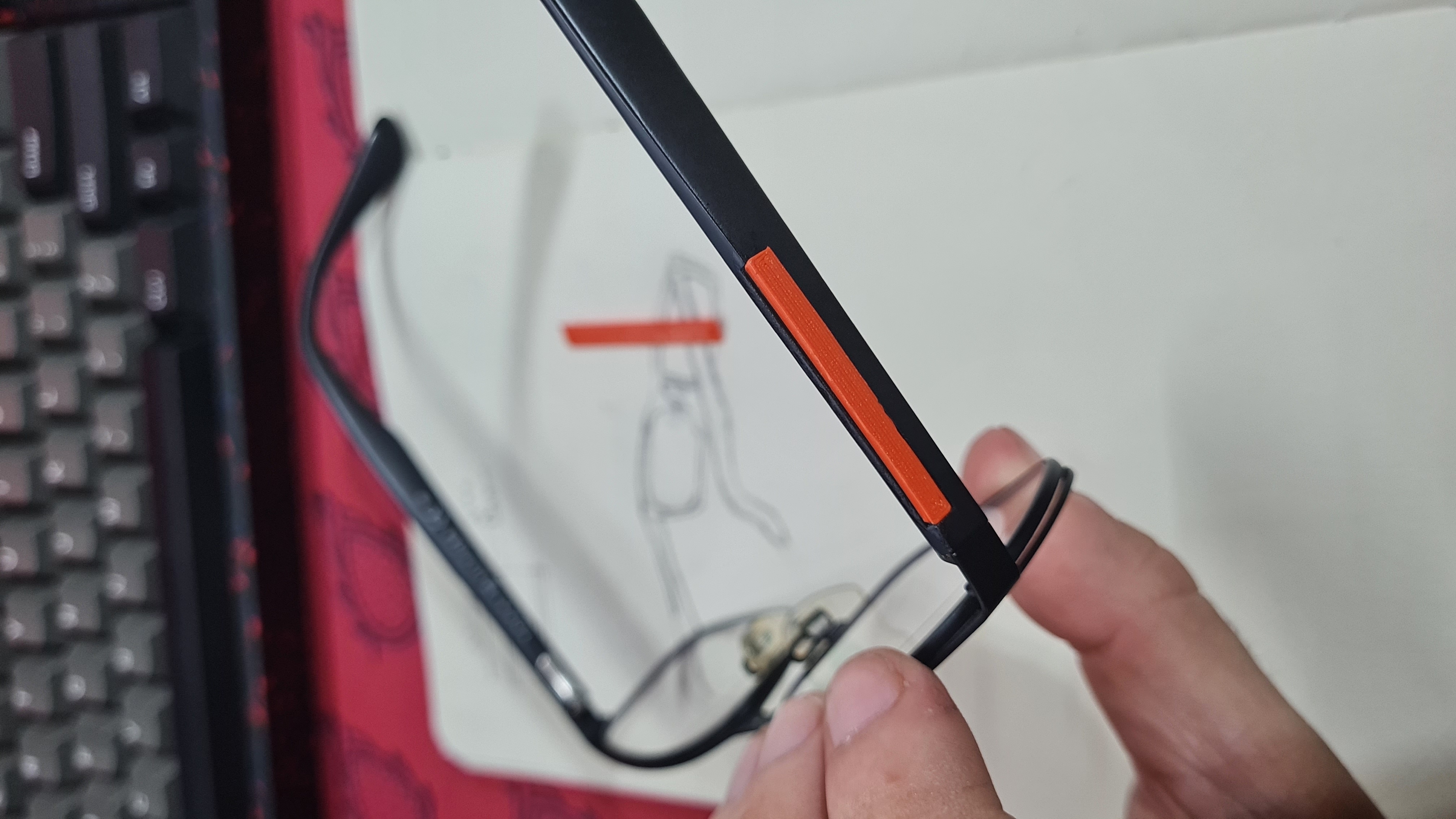 replacement side pieces for Tommy Hilfiger TH 1596 glasses