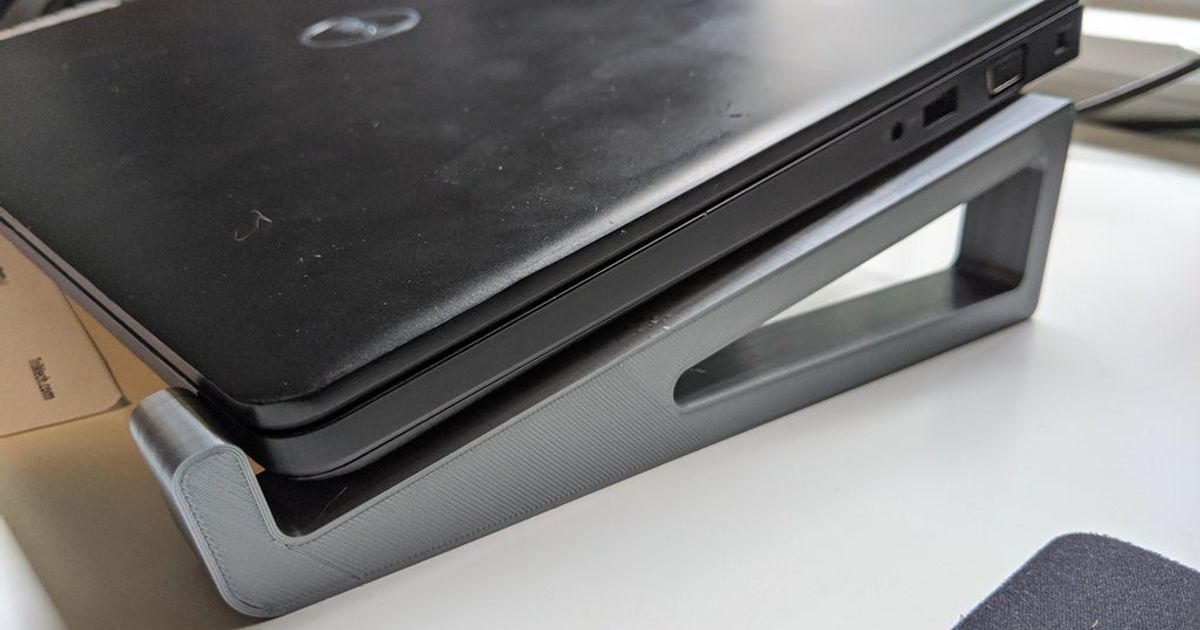 Simple Laptop Stand for Zoom / GoToMeeting / inars, Perfect for Work