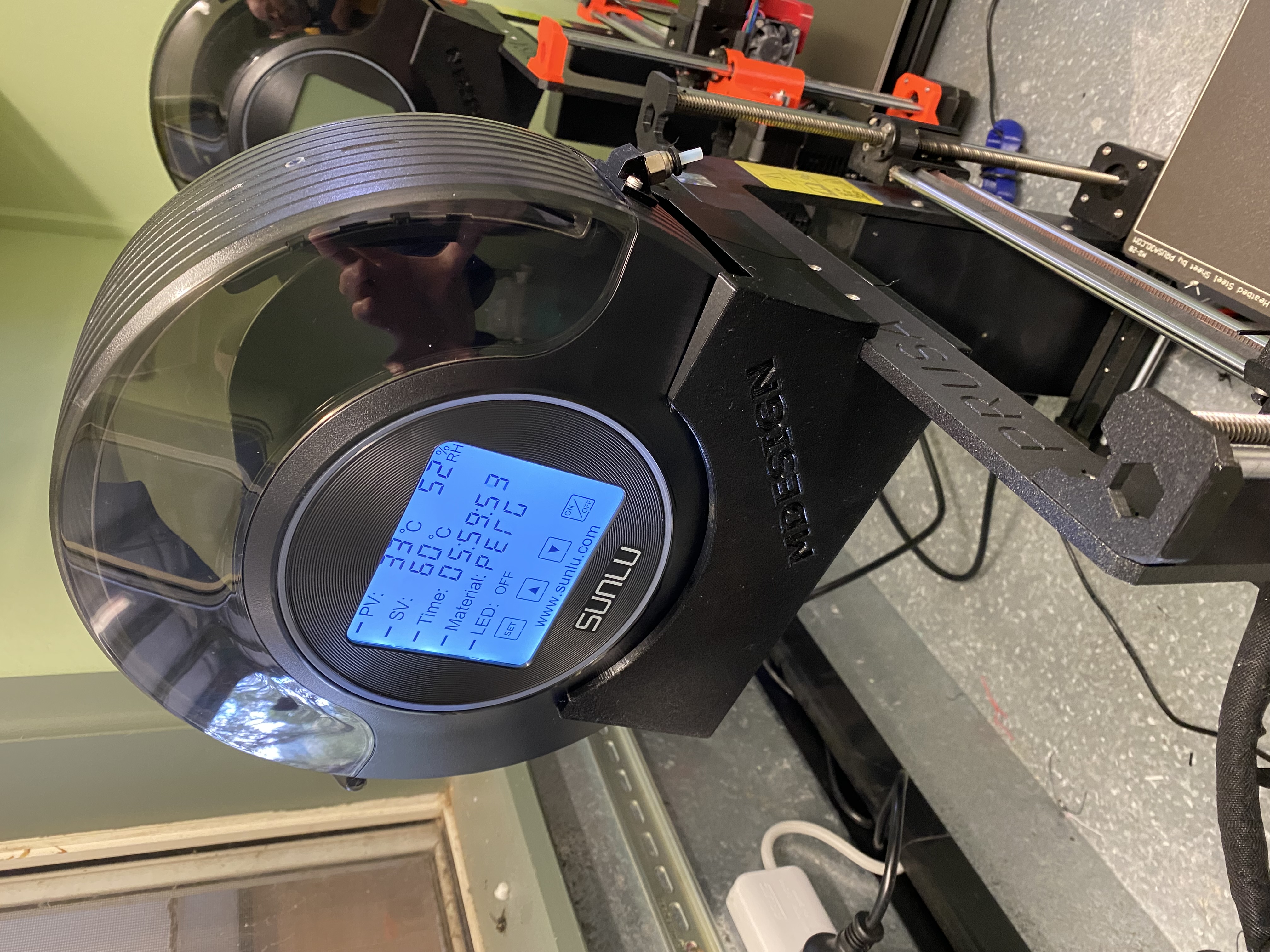 Prusa MK3s Sunlu S2 drier mount