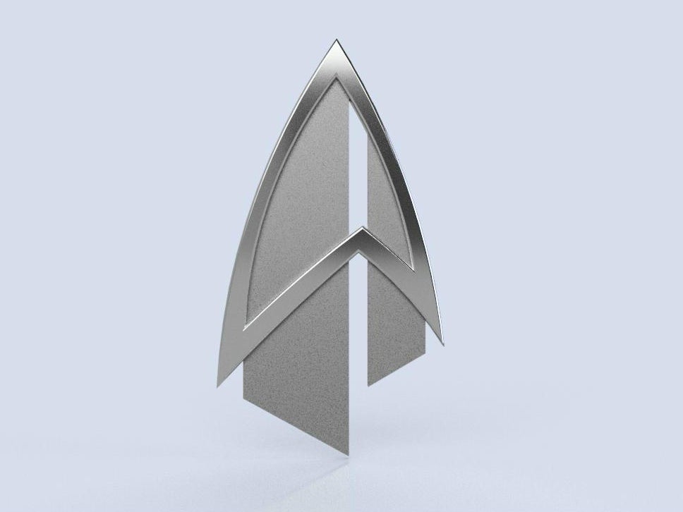 Star Trek: Picard Combadge / Magnetic Backing