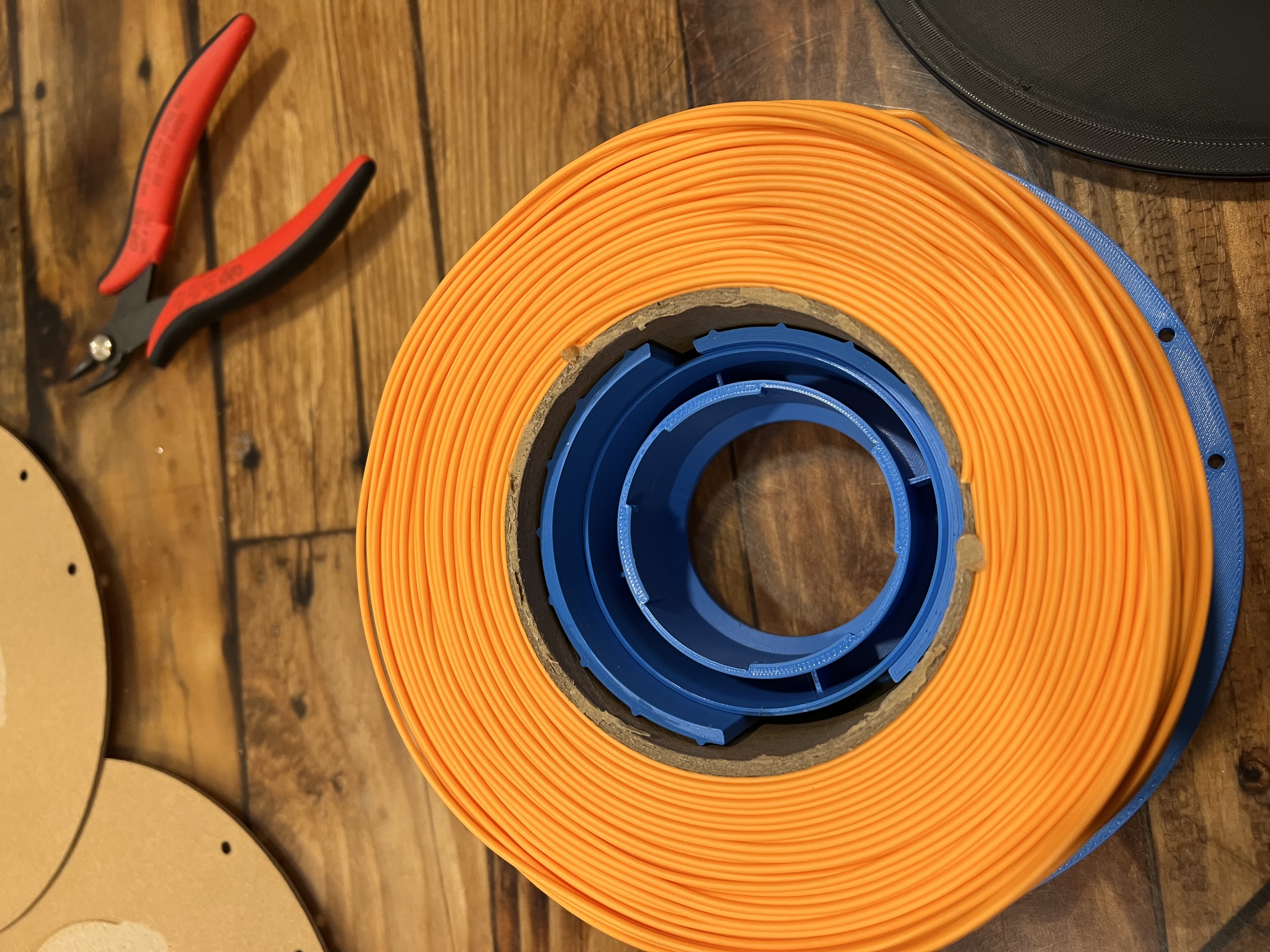 Miniatura 6 do modelo 3D Spool Spacer - Bambu Spool