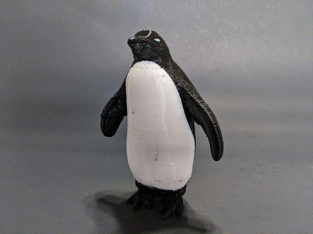 Two Color Penguin / Dual Extrusion Print!
