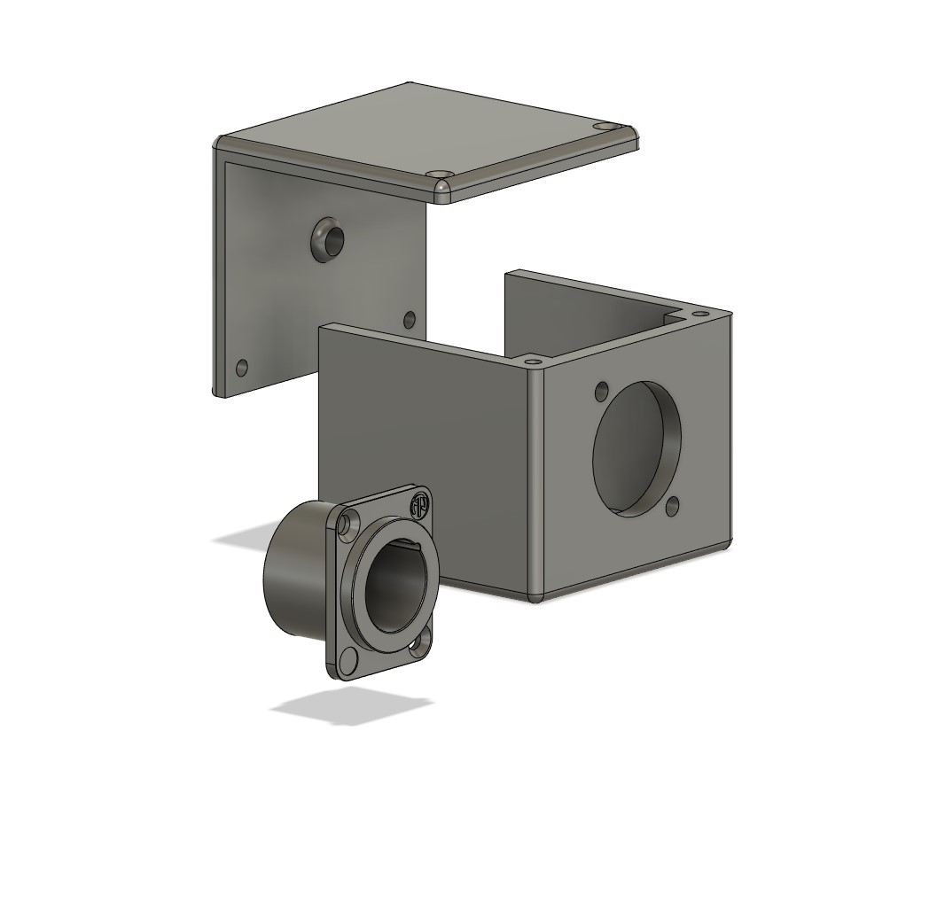DMX XLR socket box