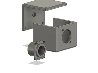 DMX XLR socket box by Modar | Download free STL model | Printables.com
