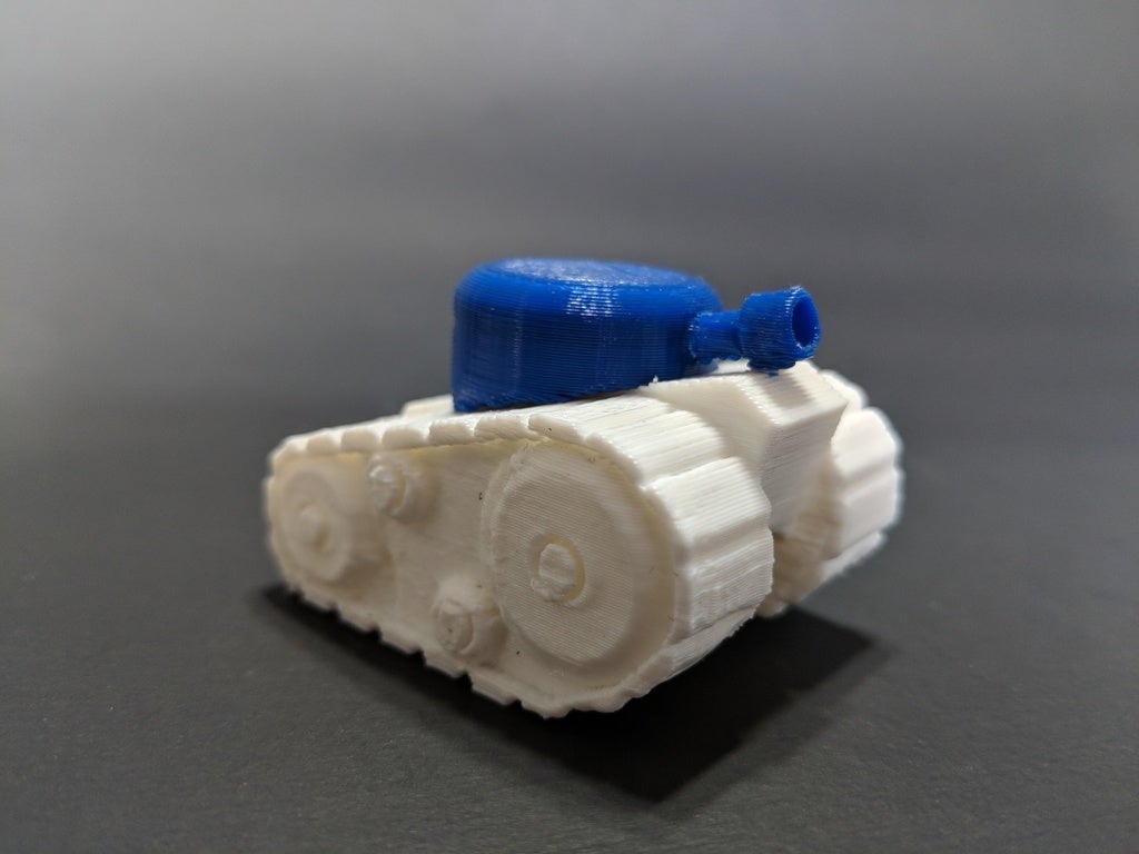 3DTankor Two Color Tank / Dual Extrusion Print!
