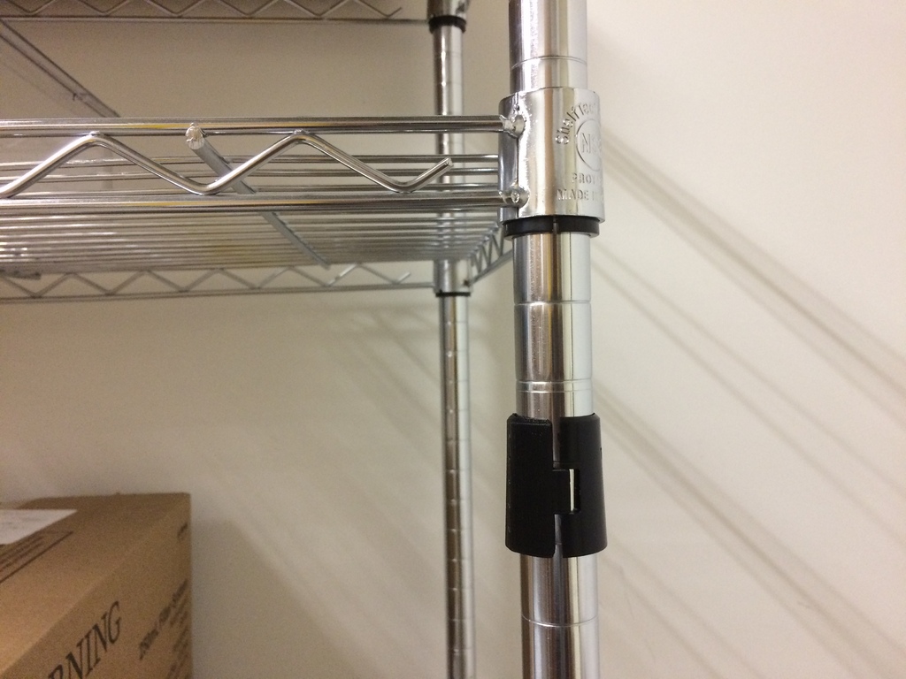Miniatura 2 do modelo 3D Wire Shelf Clip