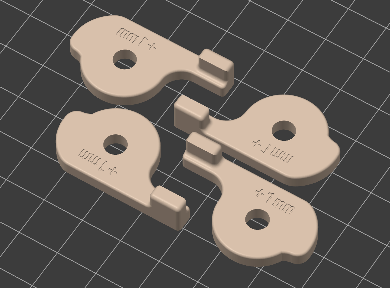 Voron V2.4 Z Belt Loop Tensioners +1mm