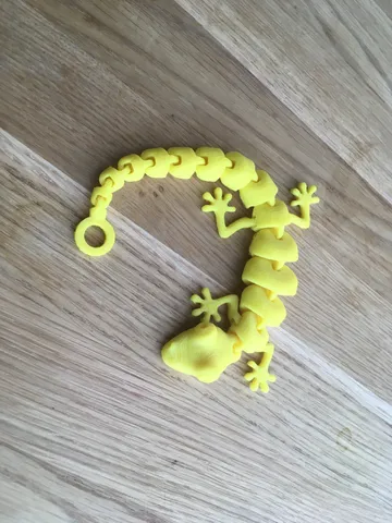lizard keychain