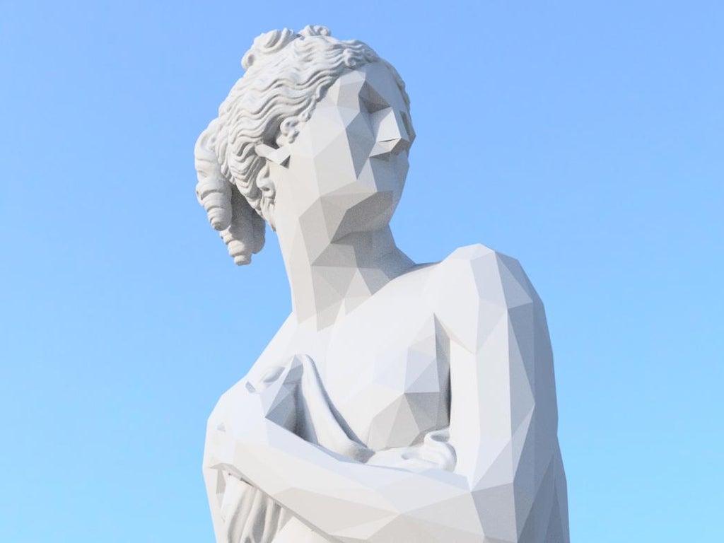Venus Italica - Low Poly Remix / Antonio Canova