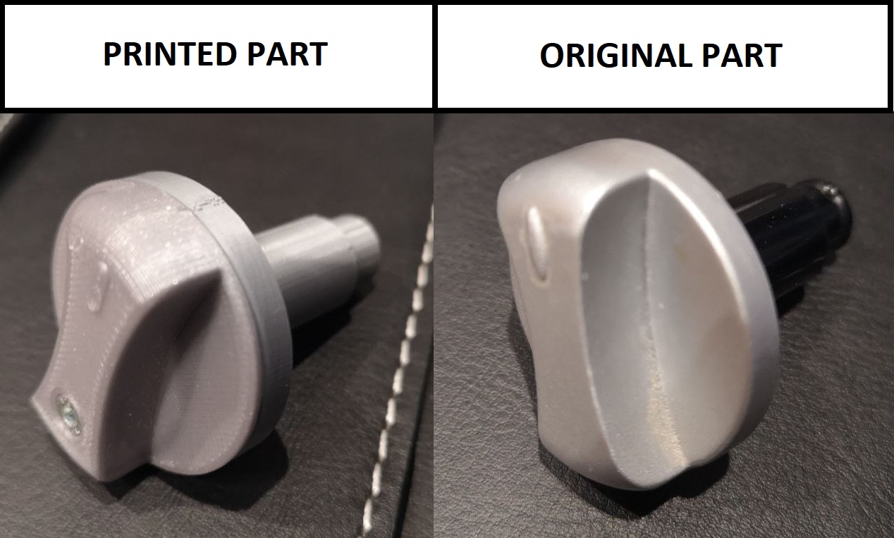 Gas Heater Knob by Anubis_3D Download free STL model