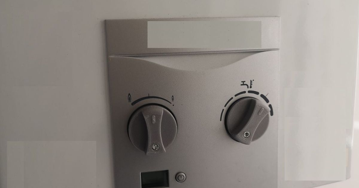 Gas Heater Knob by Anubis_3D Download free STL model