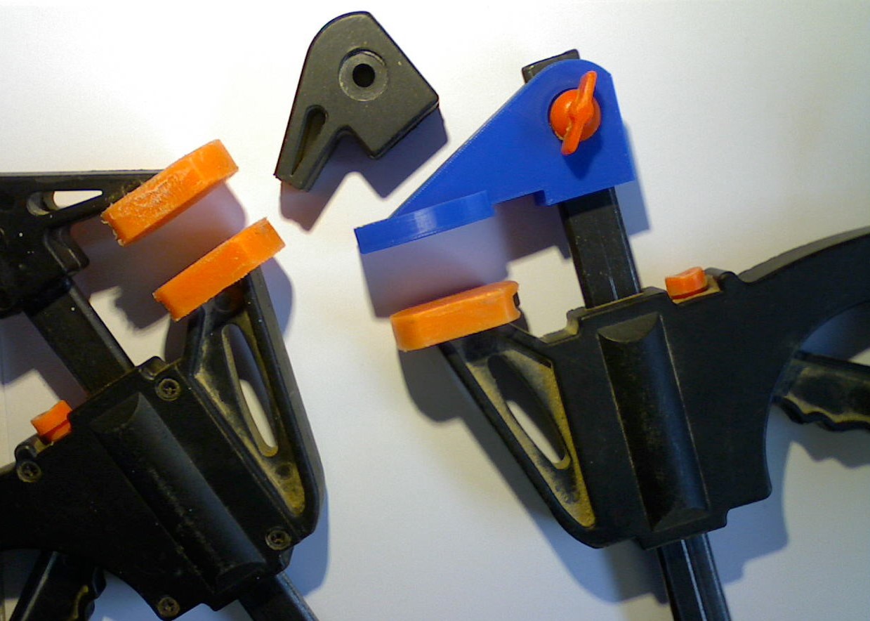 Broken Clamp Repair by Gabriel Balogh | Download free STL model 