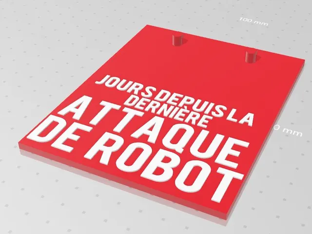 Panneau compteur pour les attaques de robots