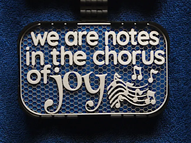 Chorus of Joy sign