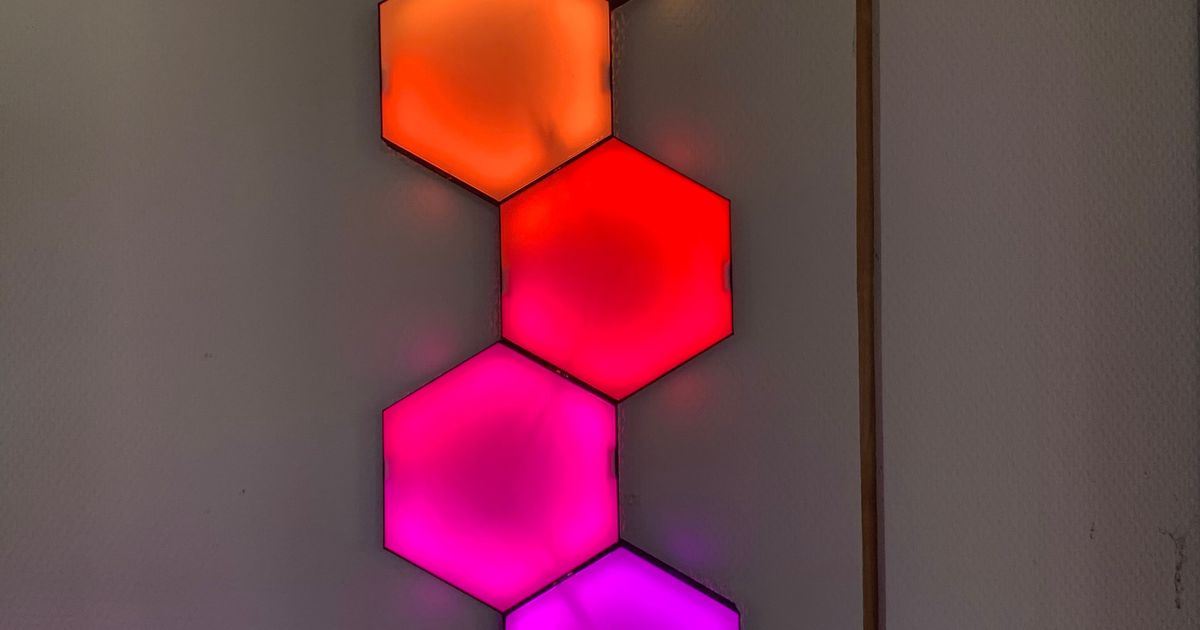 DIY Nanoleaf / Hexaleaf von CarlderWal | Kostenloses STL-Modell ...