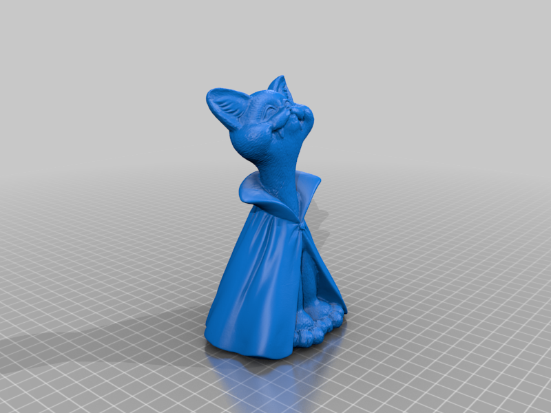 Miniatura 2 do modelo 3D Vampire Cat