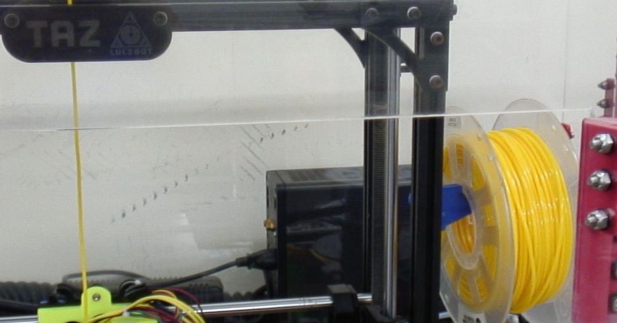 Flex Filament Pulley Guide for Lulzbot Taz 5 by billyd Download free