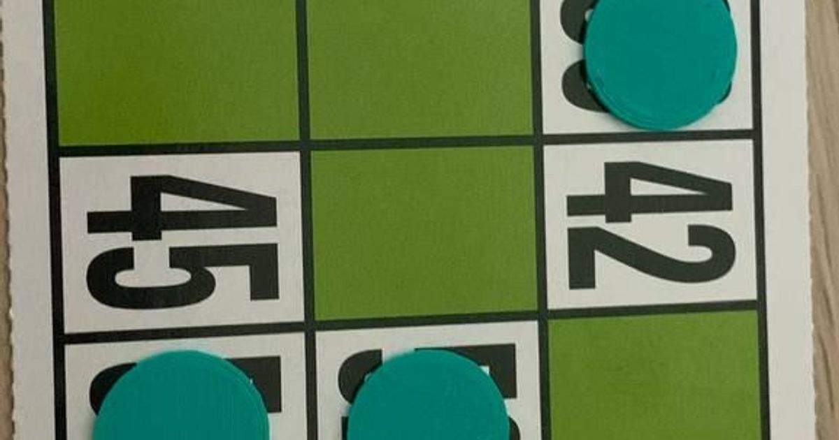 Bingo Chip By LordDenoJr Download Free STL Model Printables bingo-chip-by-lorddenojr-download-free-stl-model-printables