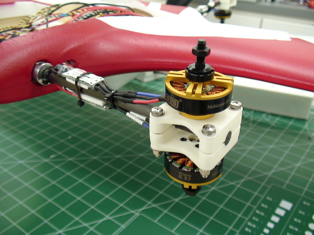 Motor Mount, DYS D4215, 10mm Round Clamp Style