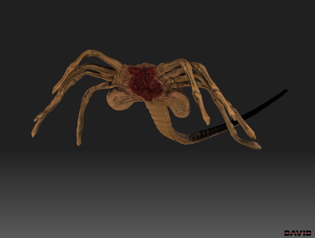 Facehugger by billyd Download free STL model