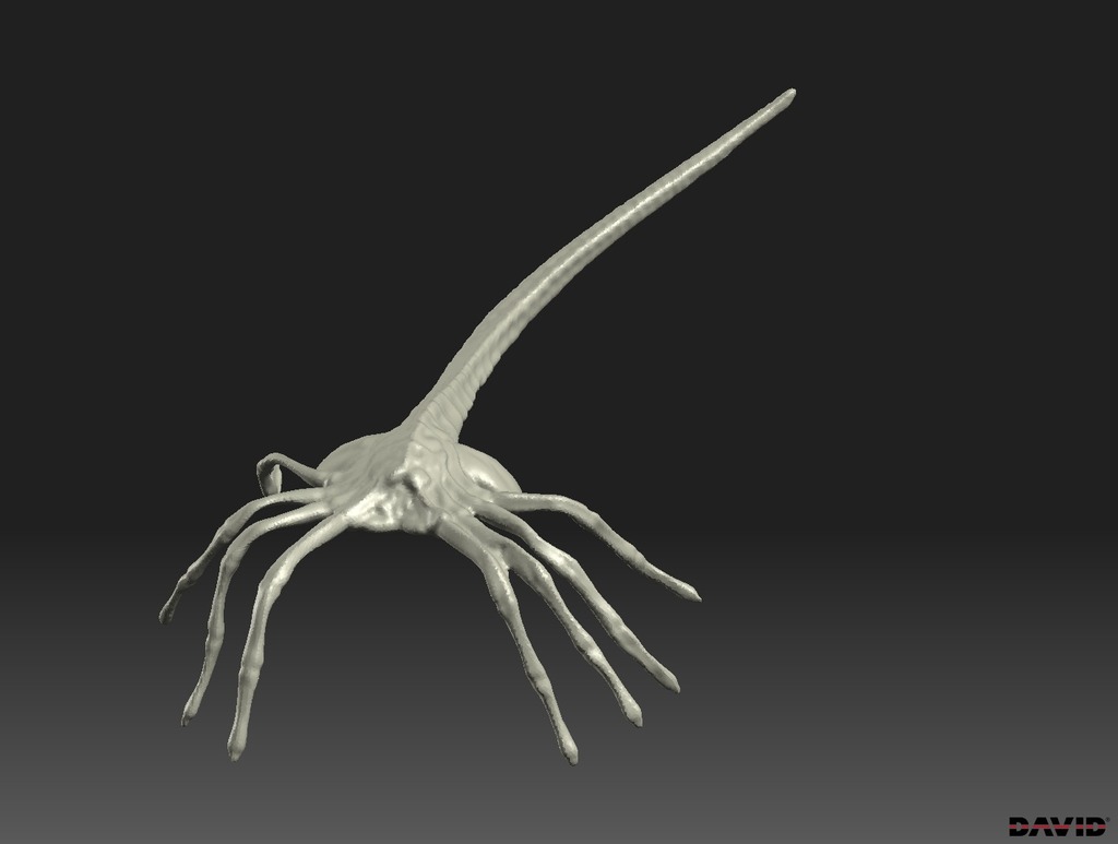 Miniatura 5 do modelo 3D Facehugger