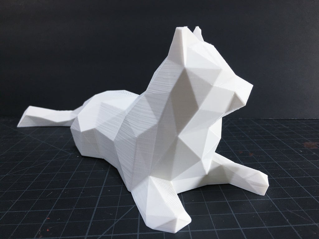 Miniatura 3 do modelo 3D Low Poly Cat
