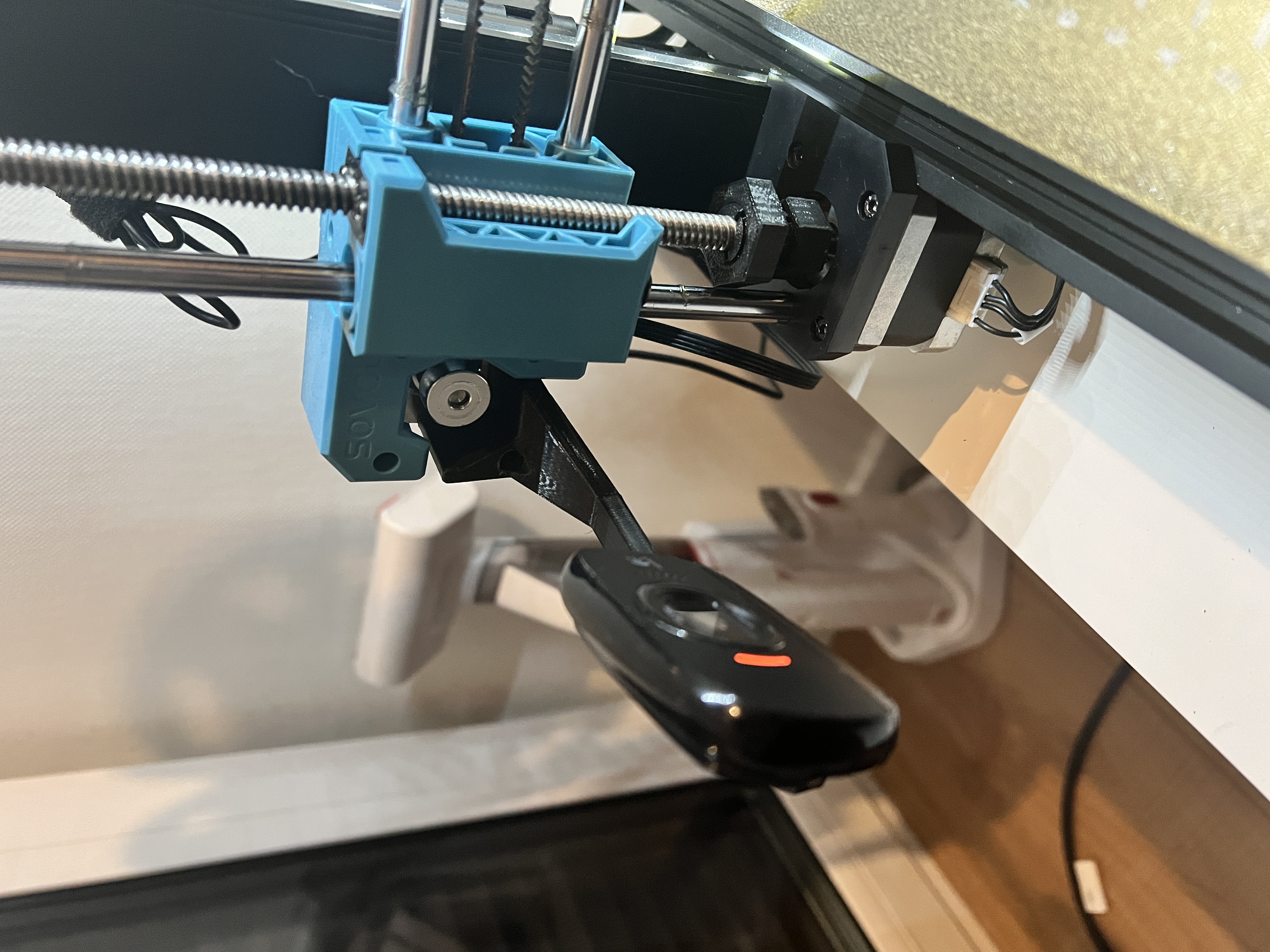 Cam holder (Logitech C525 modified) for Sovol SV06 3D model thumbnail