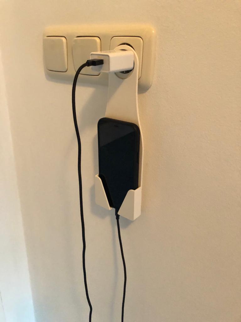 Phone charging holder