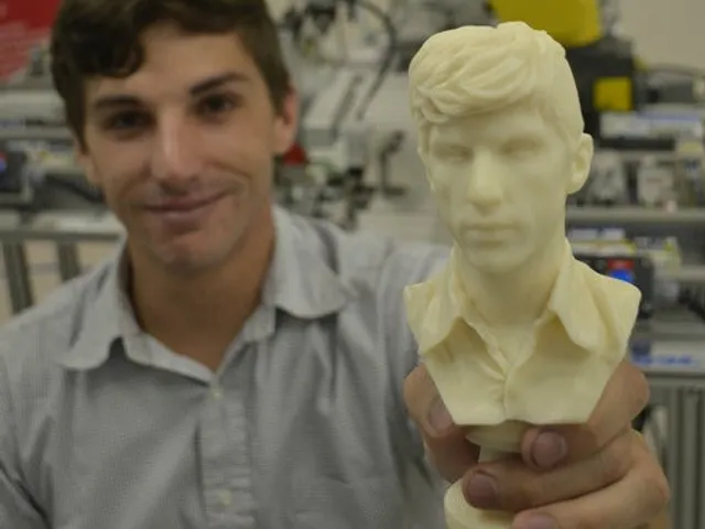 Andrew Sink 3D Scanned and Modeled Bust