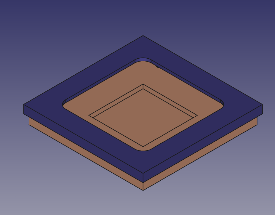 LGA775 CPU case (LGA 775) by Péter B | Download free STL model ...