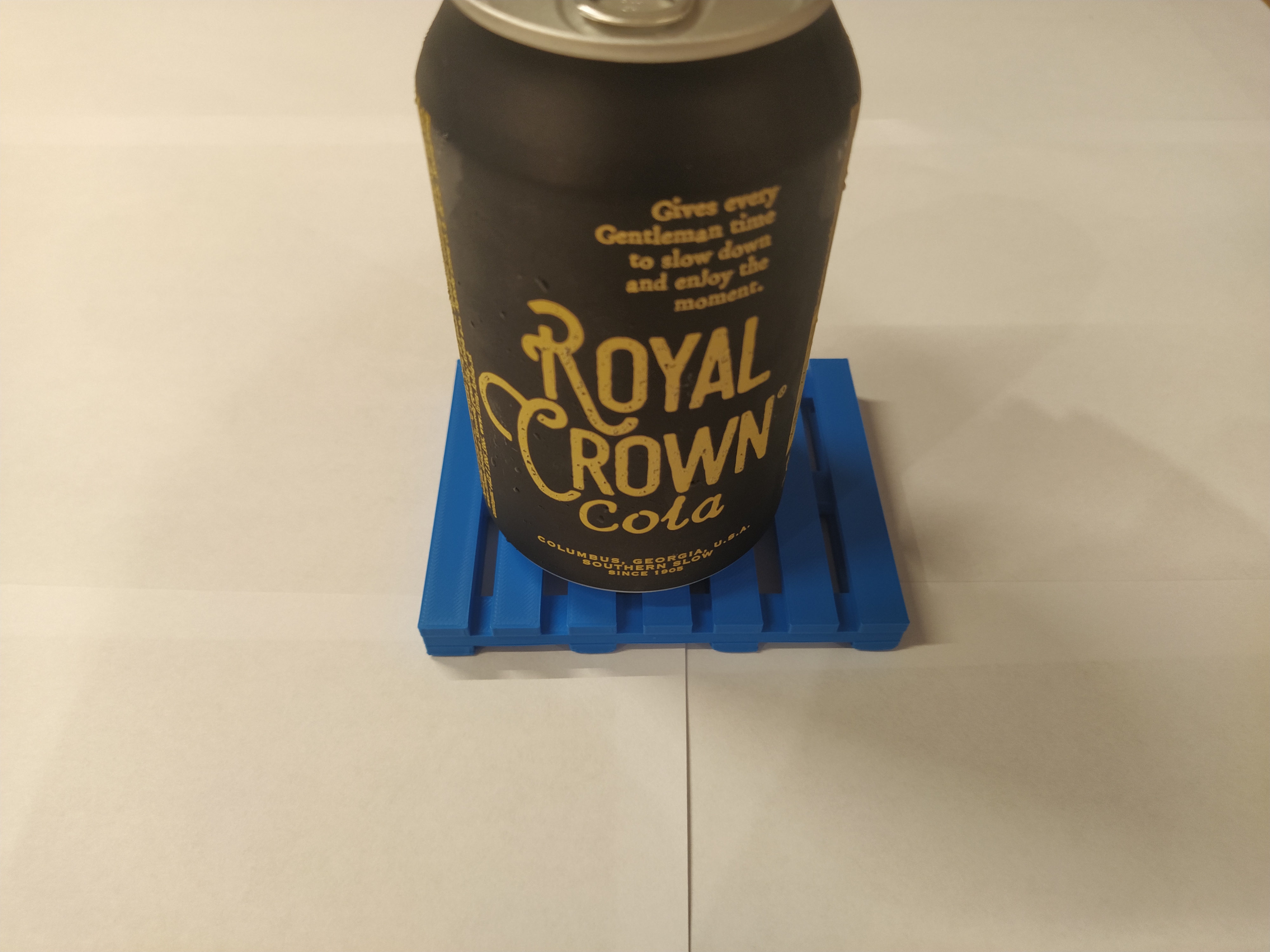 Miniatura 3 do modelo 3D palette shaped coaster