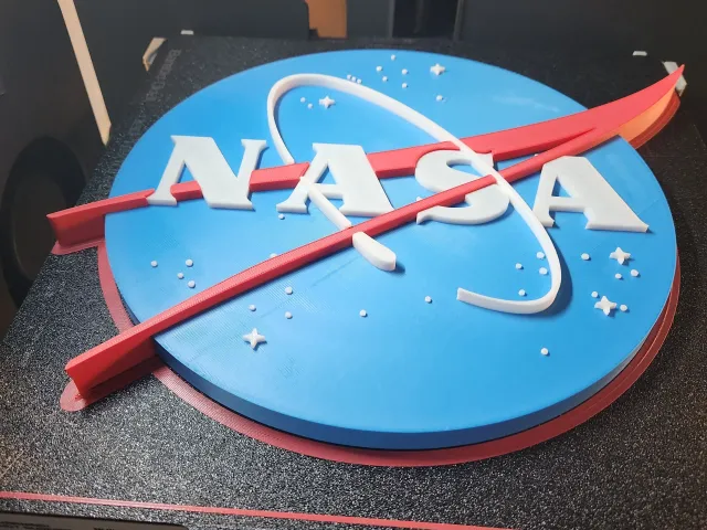 Full Color NASA Meatball Logo