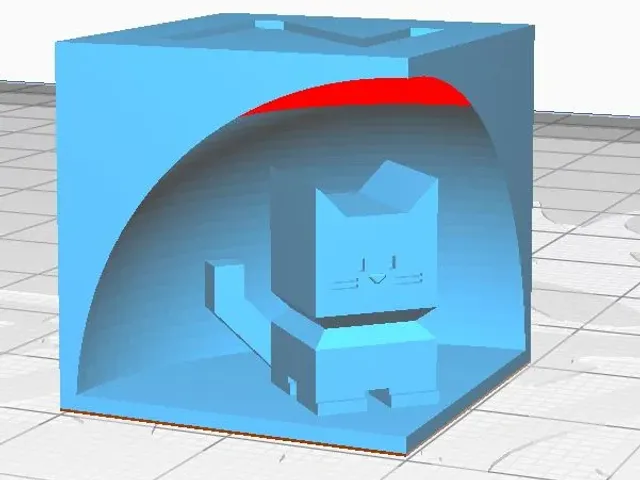 XYZ cube Cali Cat