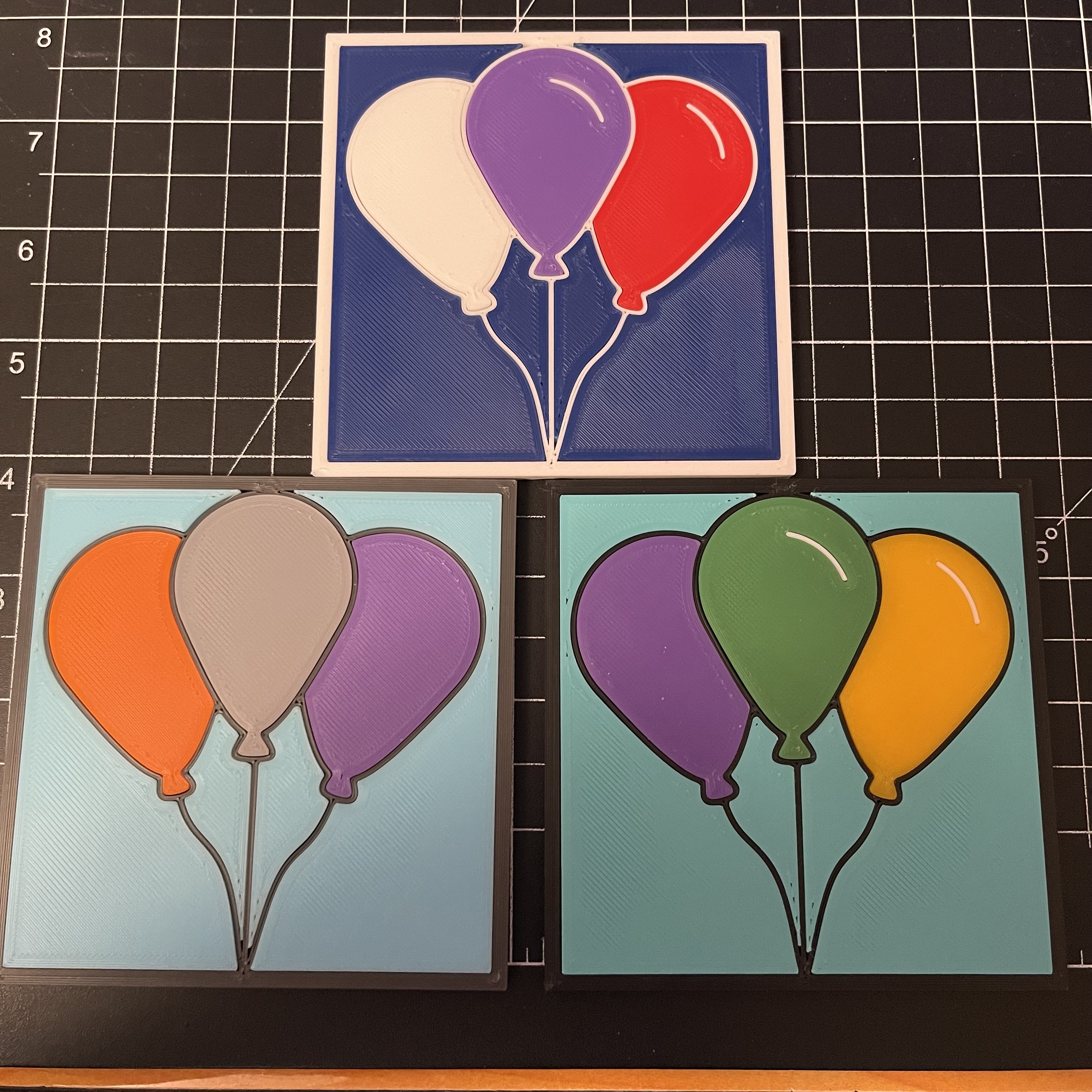 Color Swatch Balloon Tile