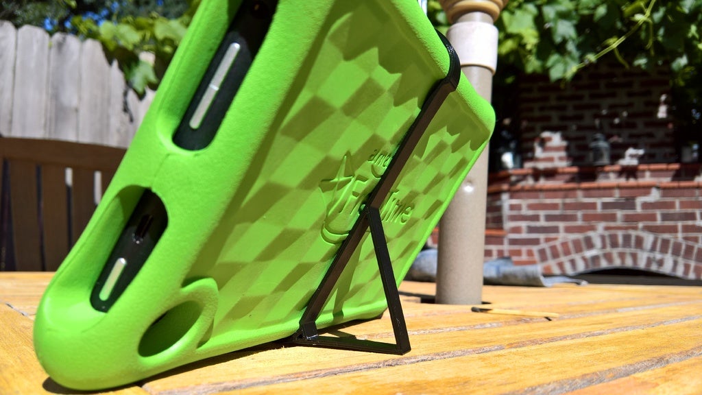 Kindle Fire foam kids case clip-on kickstand