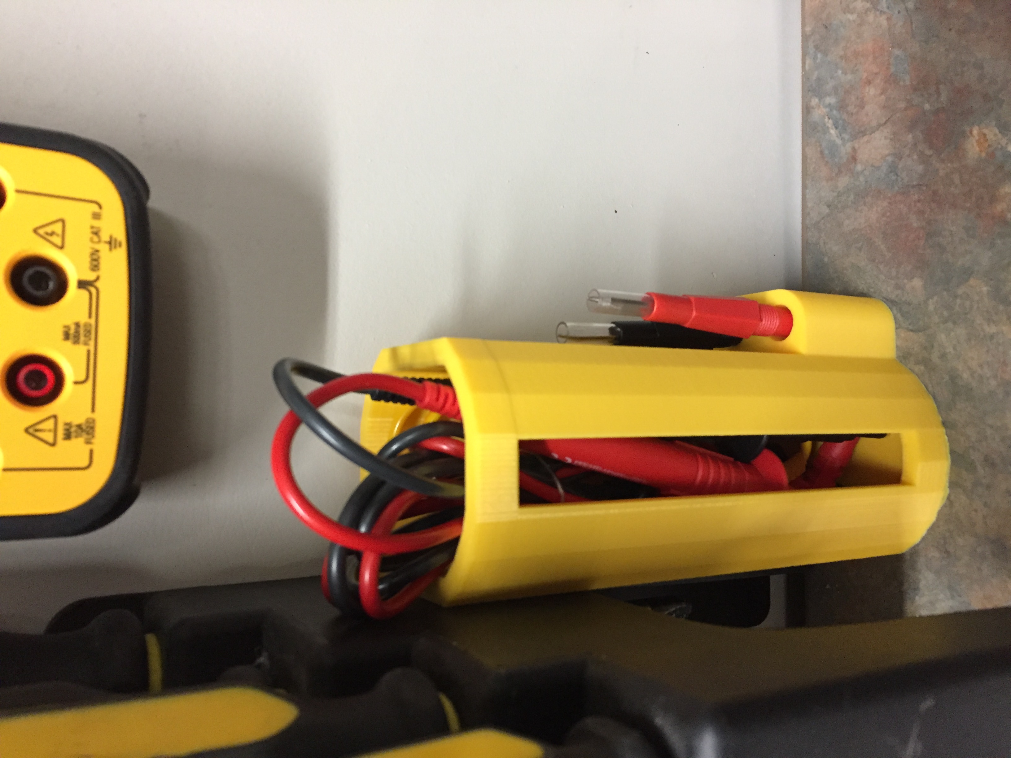 Test Lead Holder by Paglia Industries Download free STL model