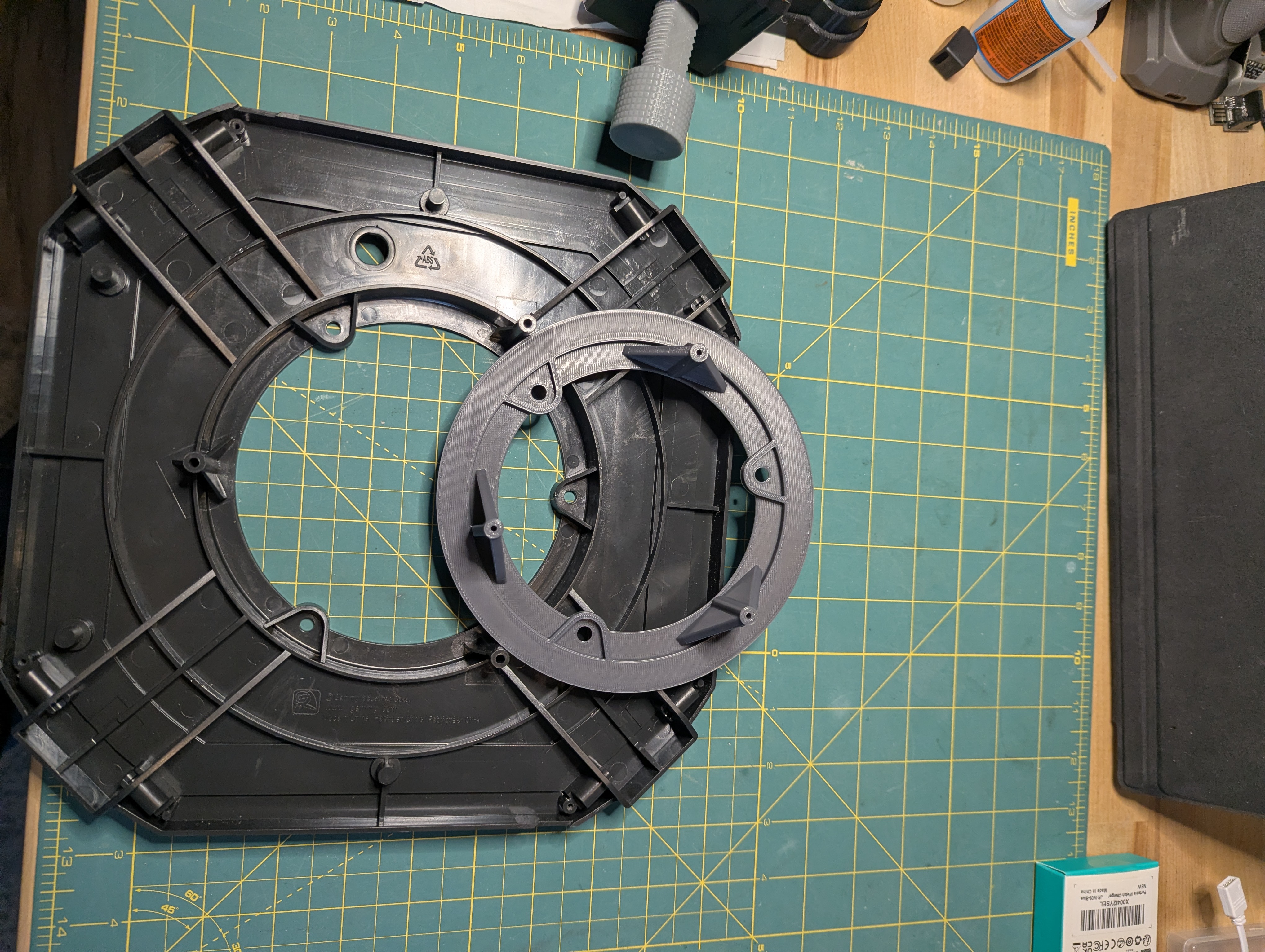 Gemmy Inflatable Base Adapter Plate