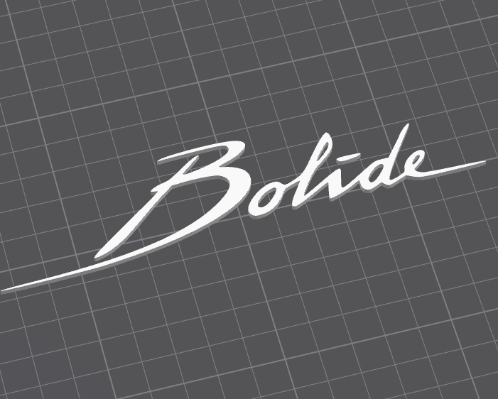 Bugatti Bolide Logo/Badge