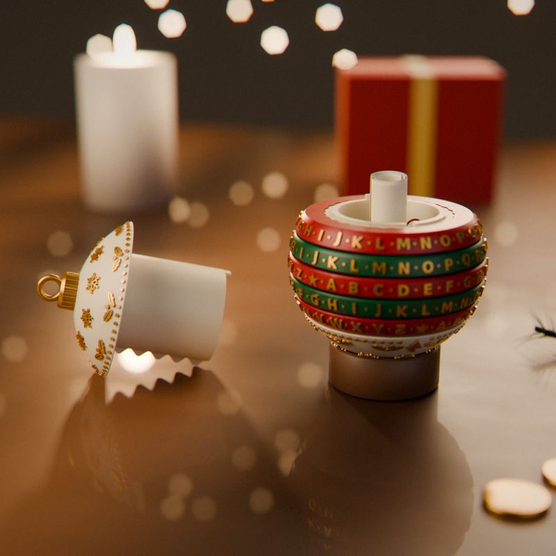 CODE BAUBLE - Cryptex Christmas Ornament by A Arte D | Download free ...