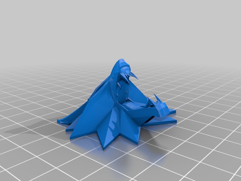 Miniatura 2 do modelo 3D Witcher 3 Wolf Medallion