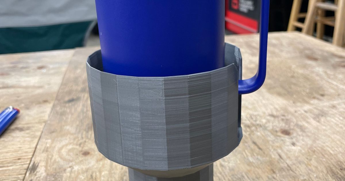 Yeti Mug cup holder adapter by 460outdoorTig Download free STL model