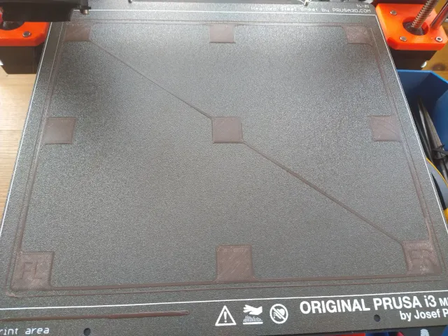 3x3 Calibration Grid - Prusa Mk2.5/Mk3