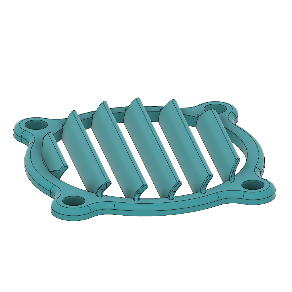 40mm Fan Deflector by Justin B Download free STL model