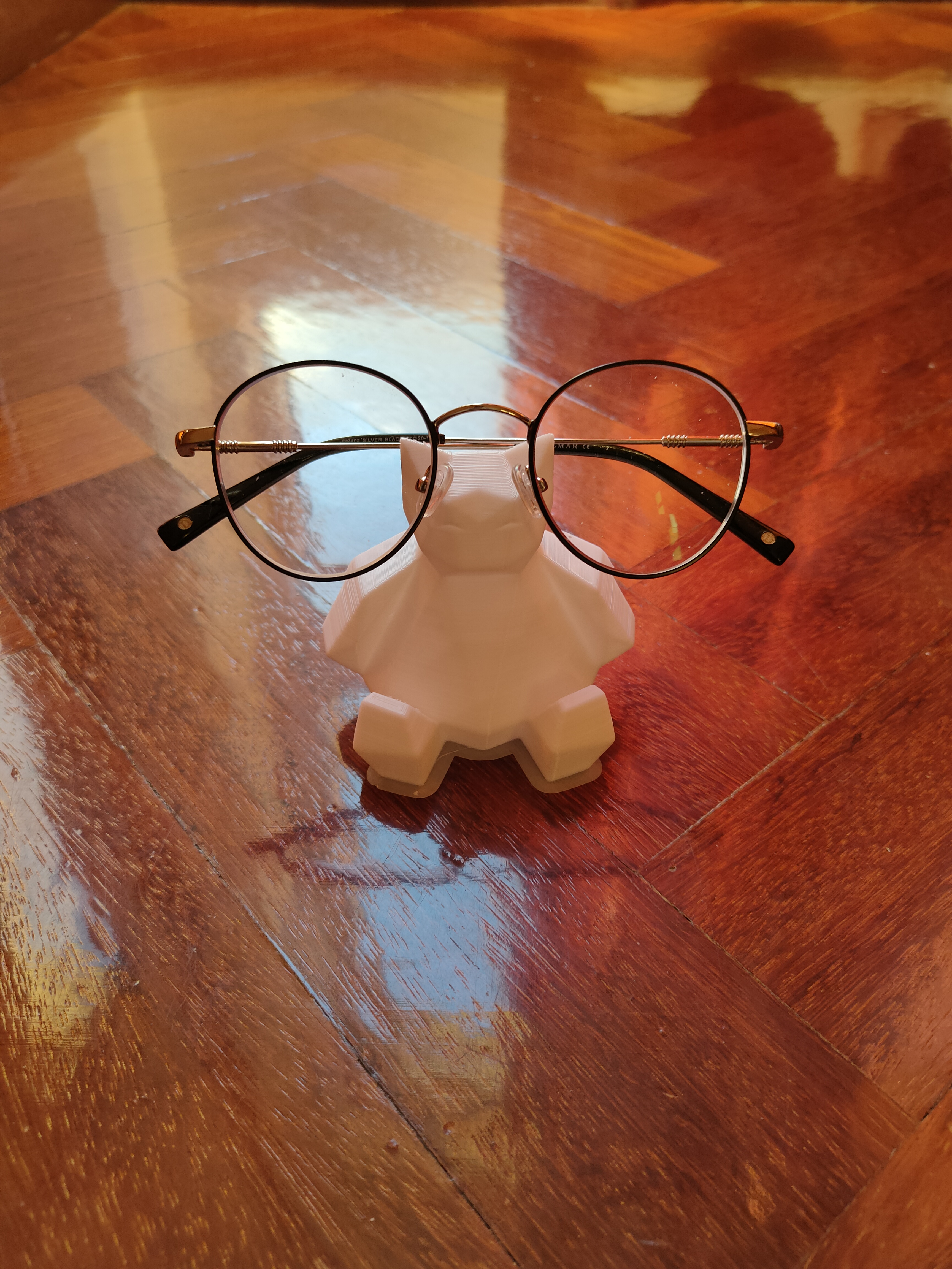Low-Poly Snorlax Glasses Holder