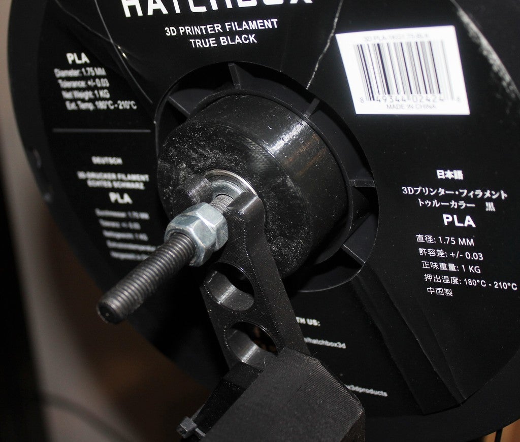 Adjustable-friction spool holder for Prusa i3 Mk2-Mk4s