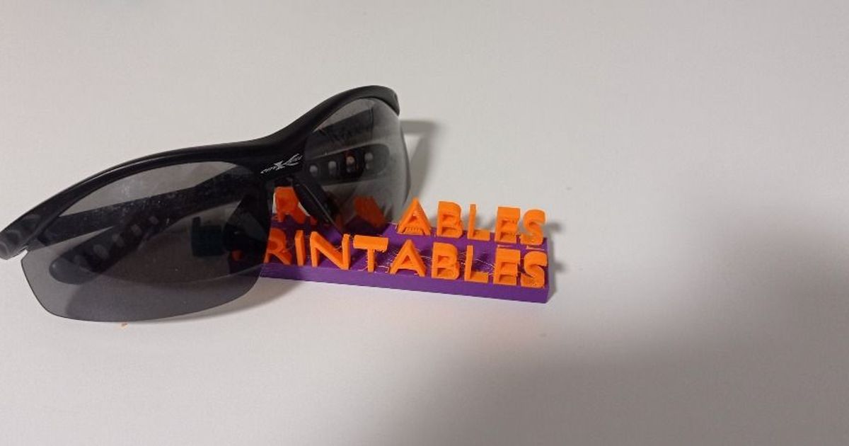 Glasses holder by Vaclav_S.printers Download free STL model