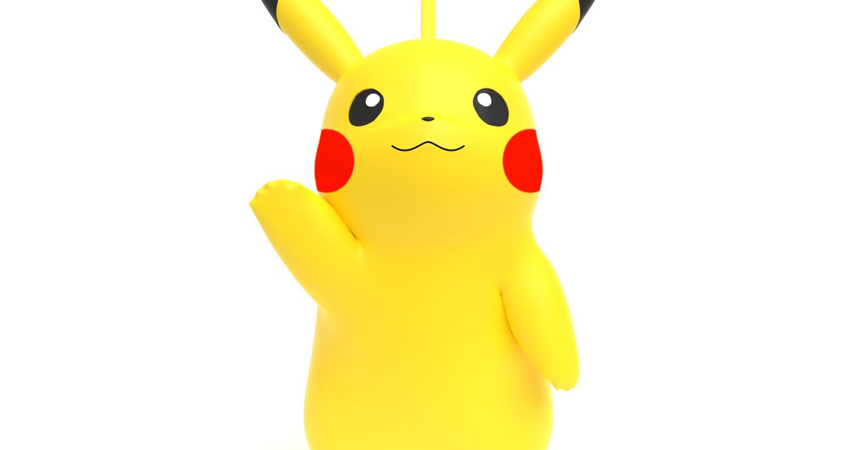 STL file Pikachu pin display (Pokémon) 🧷・3D printer model to download・Cults